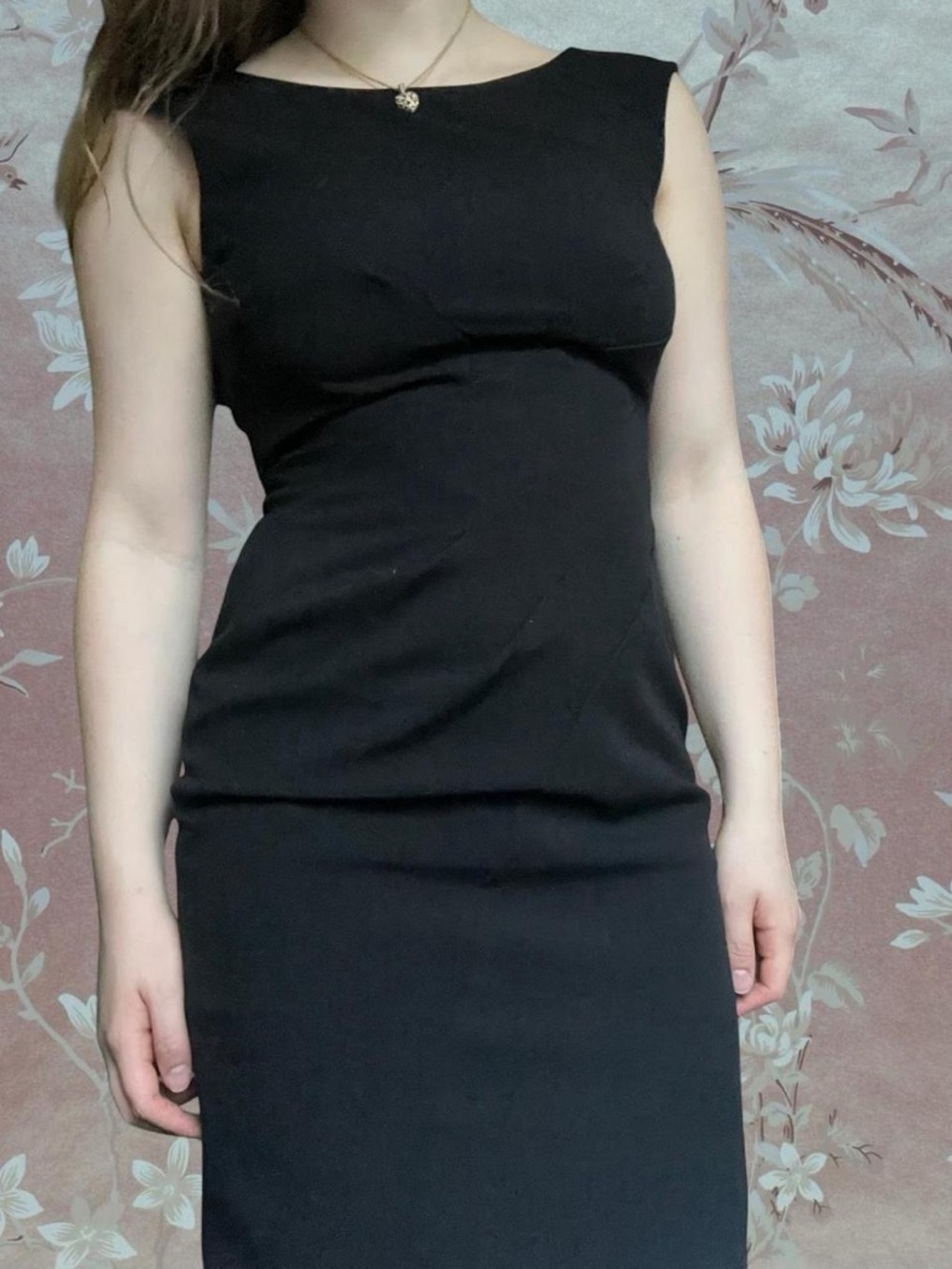 Calvin Klein Black Sleeveless Mini Dress